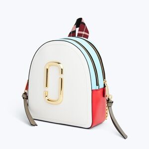 Marc Jacobs
Snapshot white & blue leather backpack